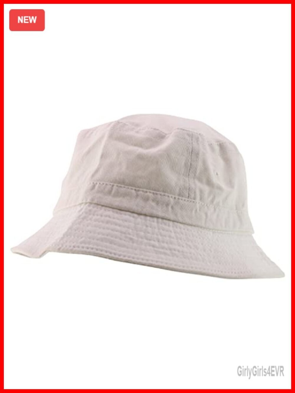 Oversize Pigment Dyed Washed Bucket Hat 100% Cotton Lightweight